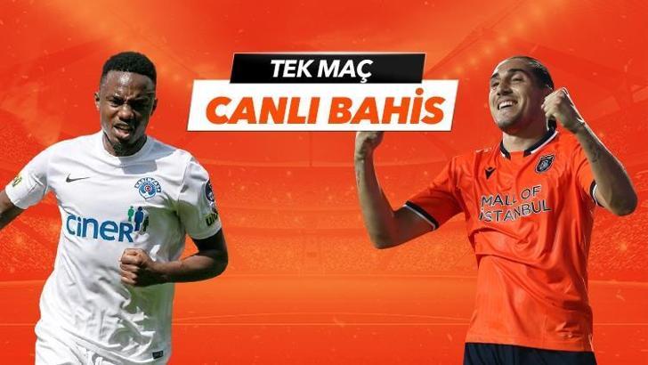 Kasımpaşa-Başakşehir canlı bahis heyecanı Misli.com'da