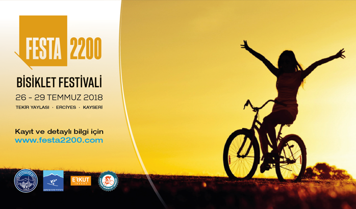 Erciyes'te 'Festa 2200 Bisiklet Festivali' düzenlenecek