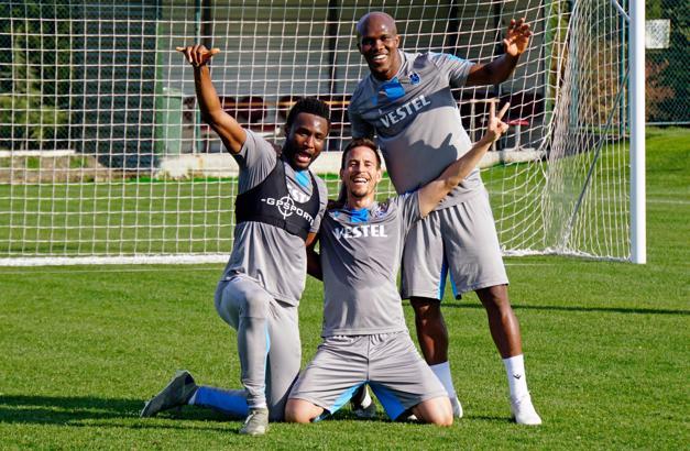 Trabzonspor'da yıldızların keyfi yerinde!