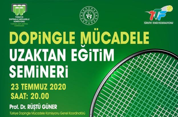 TTF'den dopingle mücadele uzaktan eğitim semineri