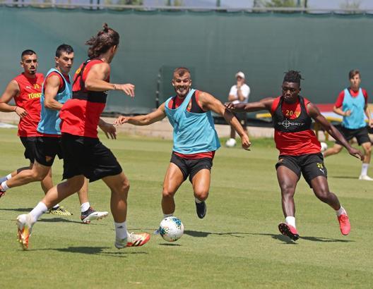 Göztepe'de Galatasaray maçı hazırlıkları sürüyor