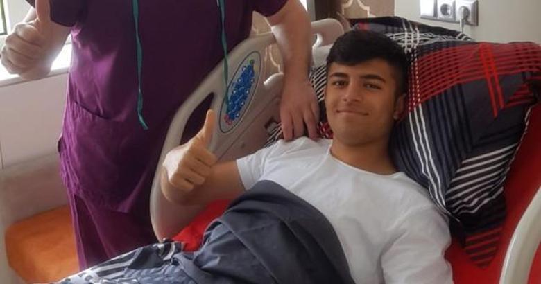 Eskişehirspor'da Selman Çiftkanatlı'nın ameliyatı başarılı geçti