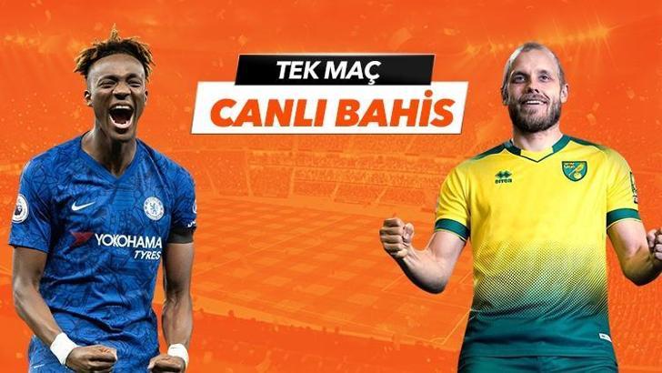 Chelsea - Norwich maçı iddaa oranları! Heyecan misli.com