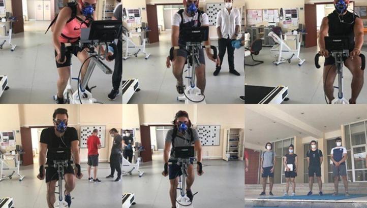 Olimpik milli kayakçılar performans testinden geçti