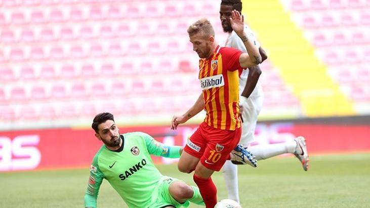 Kayserispor - Gaziantep FK maç sonucu: 1 - 1