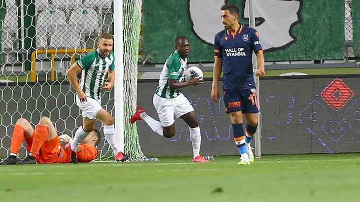 Konyaspor - Başakşehir maçının yıldızı Farouk Miya
