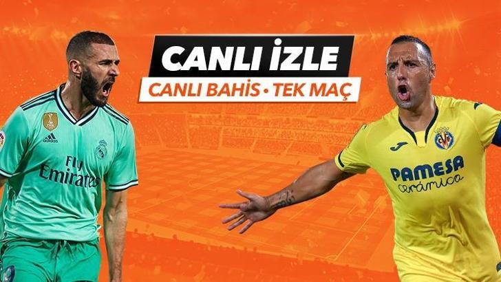 Real Madrid - Villarreal maçı iddaa oranları! Heyecan misli.com'da