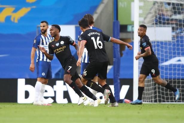 Raheem Sterling hat-trick yaptı, Manchester City, Brighton'ı deplasmanda 5'ledi!