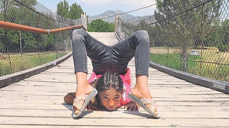 ‘Lastik kızın' hayali Milli Takım'a girmek