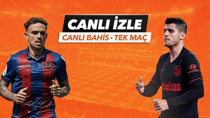 Levante - Atletico Madrid maçı iddaa oranları! Heyecan misli.com'da