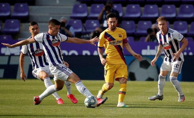 Barcelona, Valladolid engelini aştı, Real Madrid'i takibini sürdürdü
