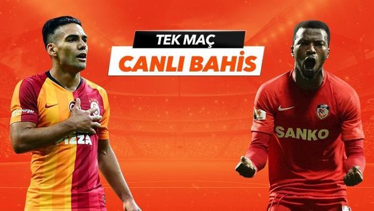 Galatasaray - Gaziantep FK maçı iddaa oranları! Heyecan misli.com'da