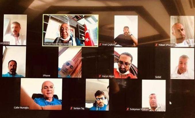 Kayaklı Koşu Teknik Kurulu, video konferans yöntemiyle toplandı