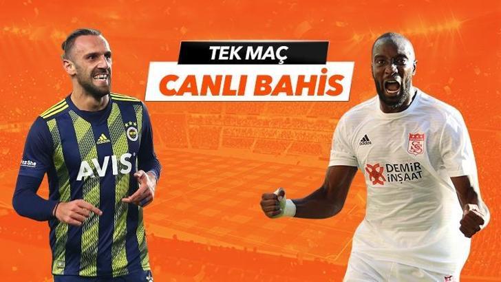 Fenerbahçe - Sivasspor maçı iddaa oranları! Heyecan misli.com'da