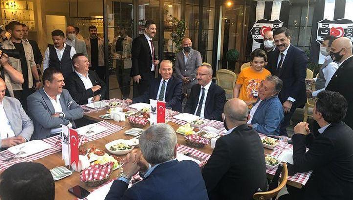 Ahmet Nur Çebi, Denizli Beşiktaşlılar Derneğinin davetine katıldı