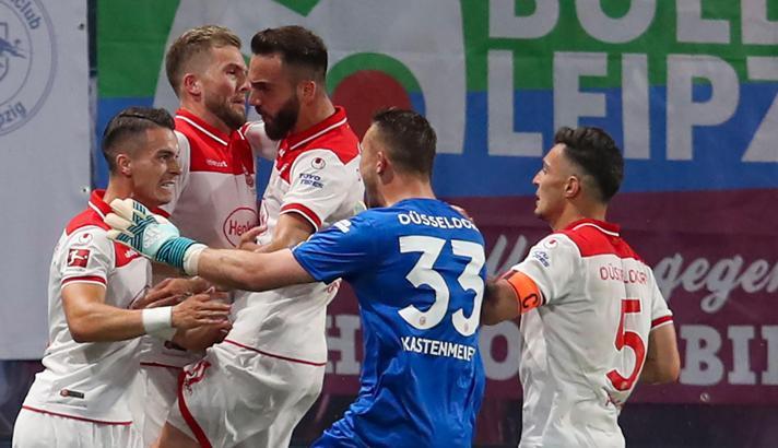 RB Leipzig-Fortuna Düsseldorf maç sonucu: 2-2