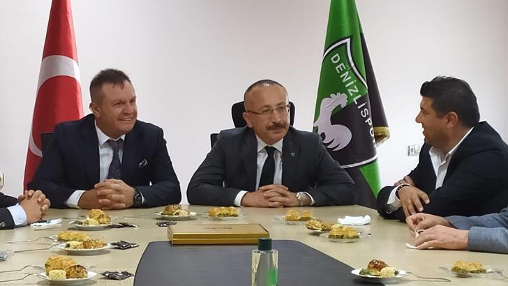 Vali Ali Fuat Atik: Artık Denizlispor taraftarıyım
