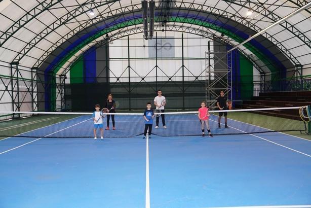 Çorlu'da tenis kortları tekrar açıldı