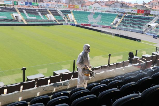Denizli Atatürk Stadyumu Beşiktaş maçına hazır