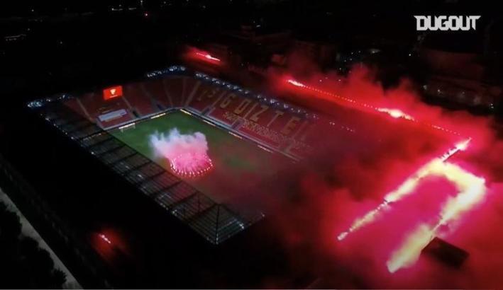 Göztepe 'den sıra dışı ve buruk kutlama!