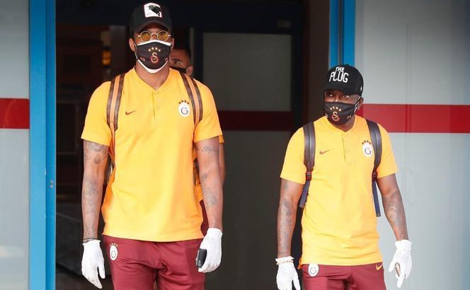 Galatasaray kafilesi Trabzon'a geldi