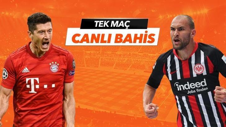 Bayern Munih - Frankfurt maçı iddaa heyecanı misli.com'da