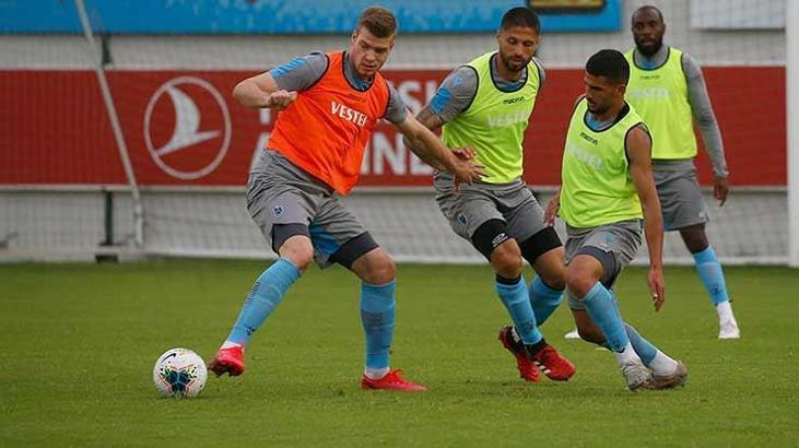 Trabzonspor'da Sörloth hazır