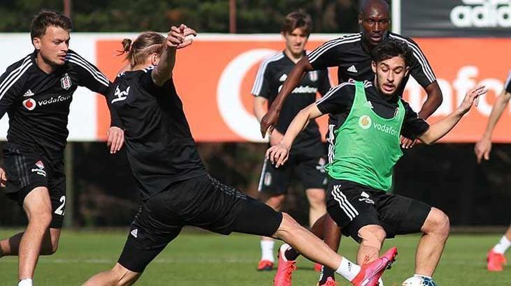 Beşiktaş'ta kıran kırana idman