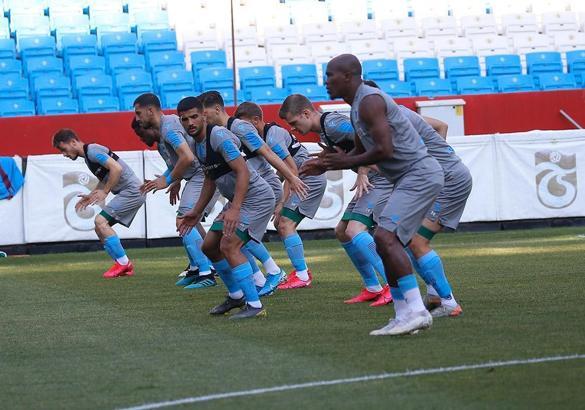 Trabzonspor, Göztepe maçının hazırlıklarını sürdürüyor