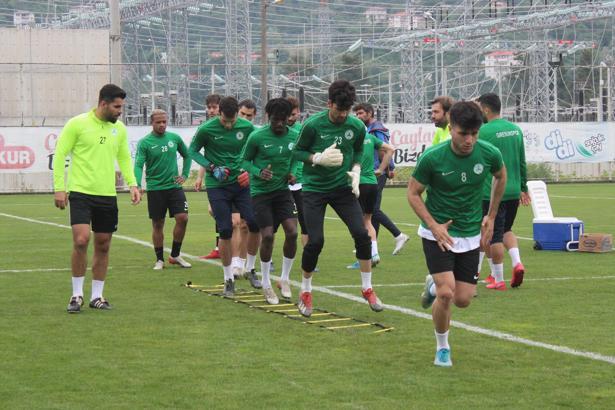 Giresunspor'da 3 günlük izin sona erdi