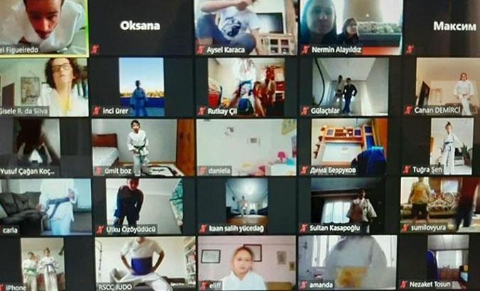 Minik ve yıldız judocular ortak çalışma gerçekleştirdi