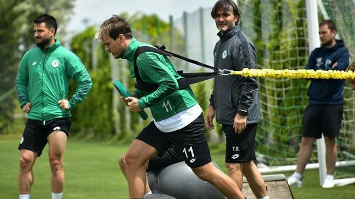 Konyaspor'da Gençlerbirliği maçı hazırlıkları sürüyor
