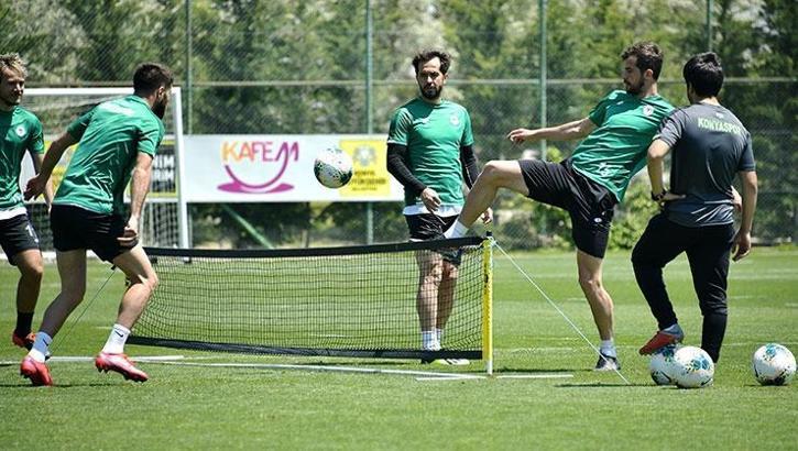 Konyaspor, Gençlerbirliği hazırlıklarını sürdürdü