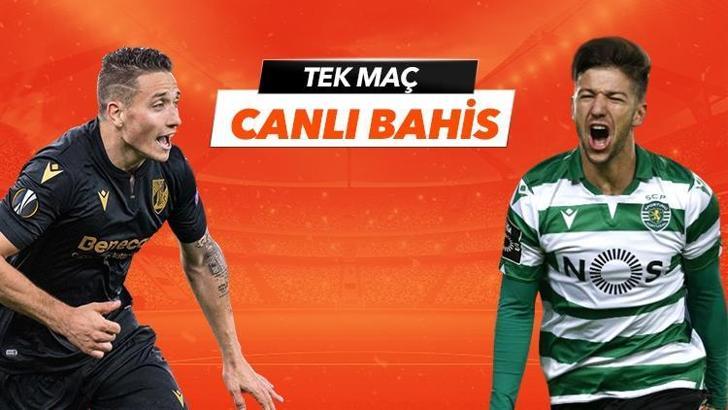 Guimaraes-Sporting canlı bahis heyecanı Misli.com'da