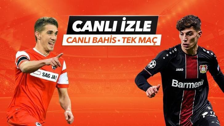 Freiburg - Leverkusen maçı iddaa heyecanı misli.com'da
