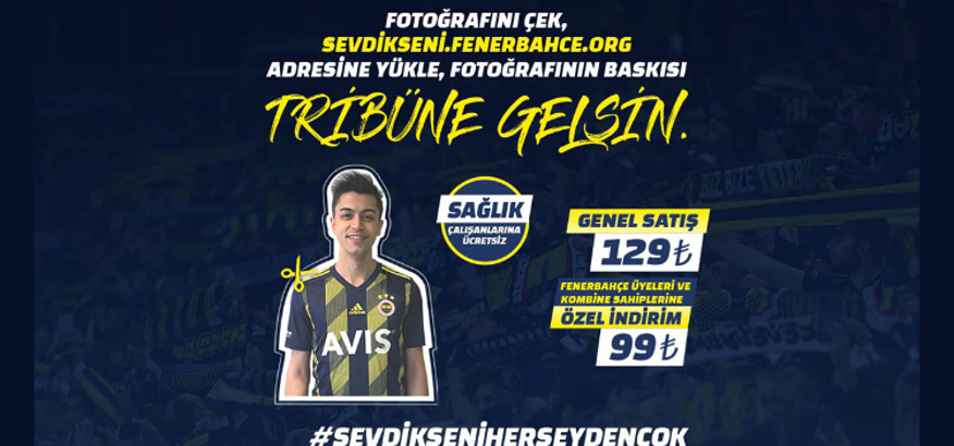 Fenerbahçe'den karton taraftar projesi