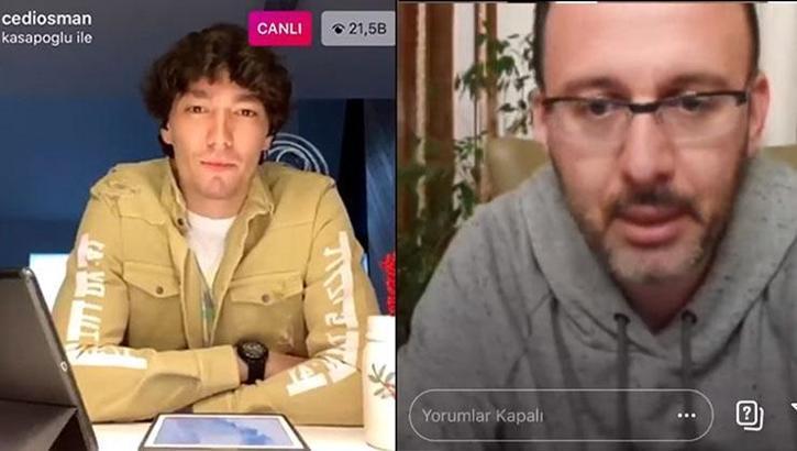 Cedi Osman'ın konuğu Bakan Kasapoğlu