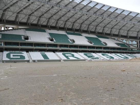 Giresun Çotanak Spor Kompleksi'nin yüzde 95'i tamamlandı