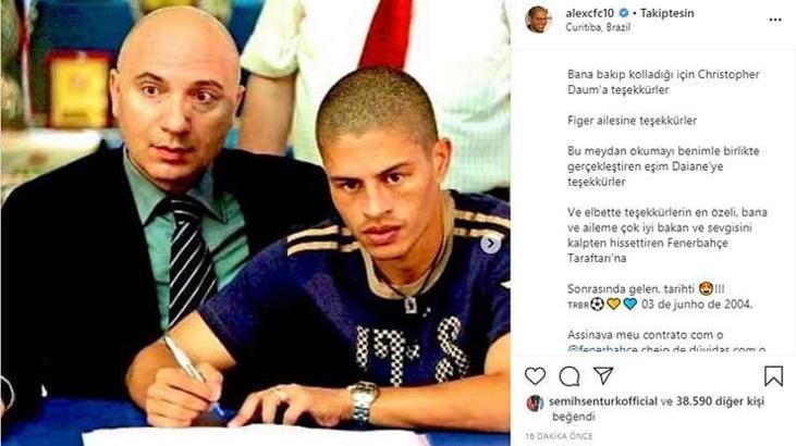 Alex'ten yıldönümü mesajı