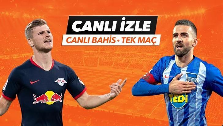 Leipzig - Hertha maçı iddaa heyecanı misli.com'da