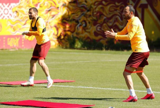 Galatasaray günü tek idmanla geçti