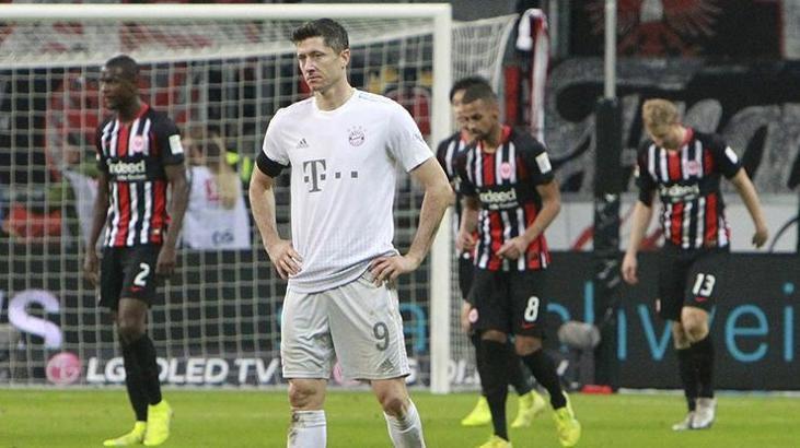 Bayern Münih ilk yarının rövaşını Frankfurt'tan alabilecek mi?