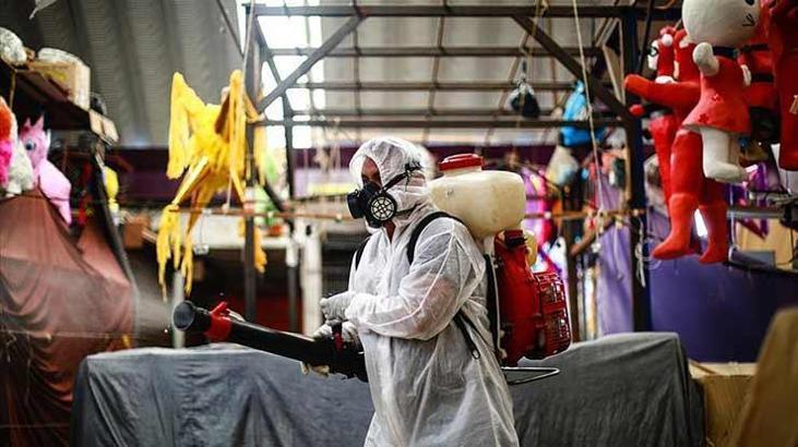 Meksika'da Corona virüs nedeniyle son 24 saatte 420 kişi öldü