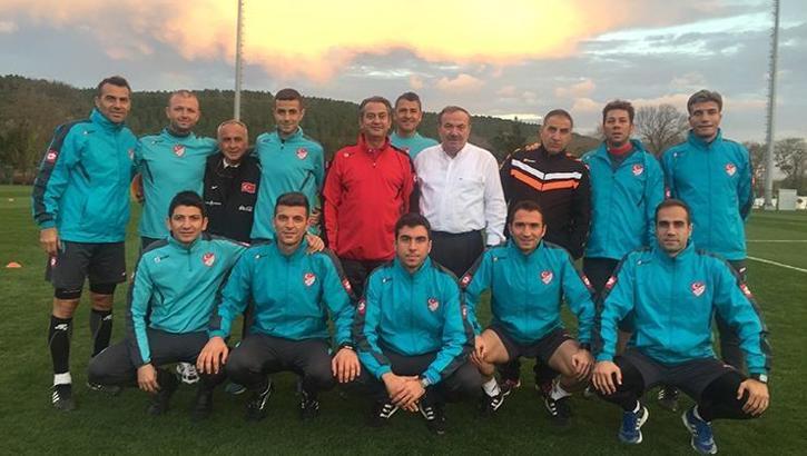 Hakemler de kampa girecek