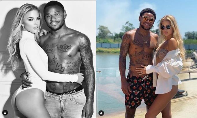 Luiz Adriano'nun eşi Ekaterina Dorozhko, siyahi biriyle evlendiği için ölüm tehditleri aldı