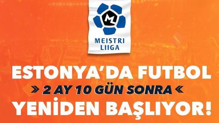 Estonya Ligi yeniden başlıyor! İddaa heyecanı misli.com'da