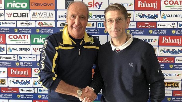 Chievo'da teknik direktörlüğe Ventura getirildi
