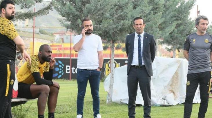 Yeni Malatyaspor hazırlıklarını sürdü, başkan çalışmayı izledi