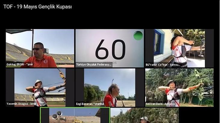 Milli okçular dijitalde kapıştı
