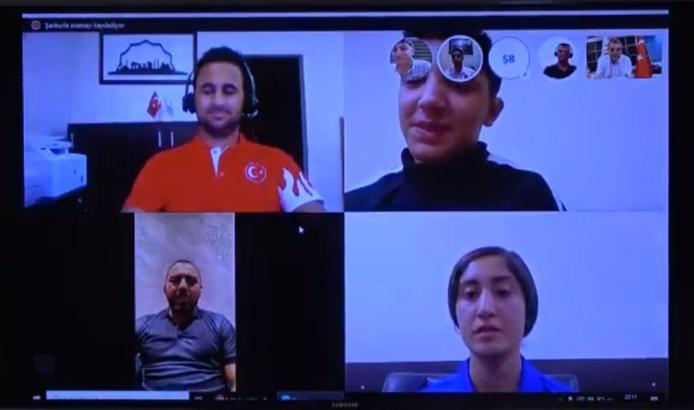Şanlıurfalı genç sporculara asrın güreşçisi Hamza Yerlikaya sürprizi